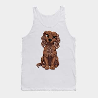 Red Cocker Spaniel Tank Top